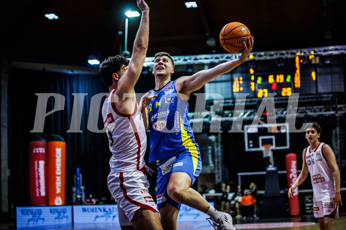 Basketball, Win2Day Superliga 2024/25, 5. Qualifikationsrunde, BC Vienna, SKN St. Pölten, Janis Tomaschek (99)