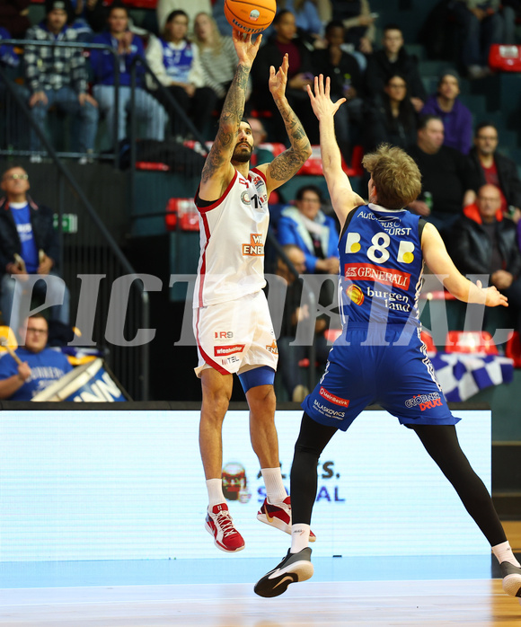 Basketball Superliga 2024/25, Gruunddurchgang 18.Runde BC Vienna vs. Oberwart Gunners