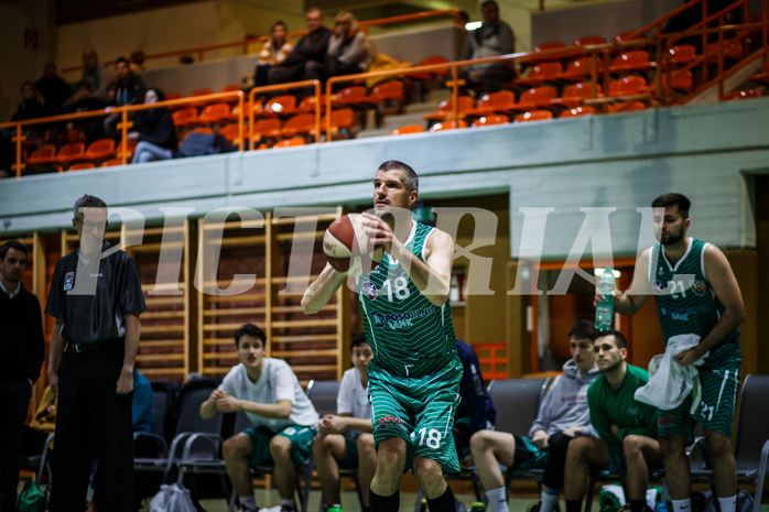Basketball, Basketball Zweite Liga, Grunddurchgang 16.Runde, BBC Nord Dragonz, KOS Celovec, Marin Sliskovic (18)