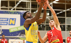 Basketball Superliga 2021/22, Grunddurchgang 17.Runde SKN St.Pölten vs. Traiskirchen Lions


