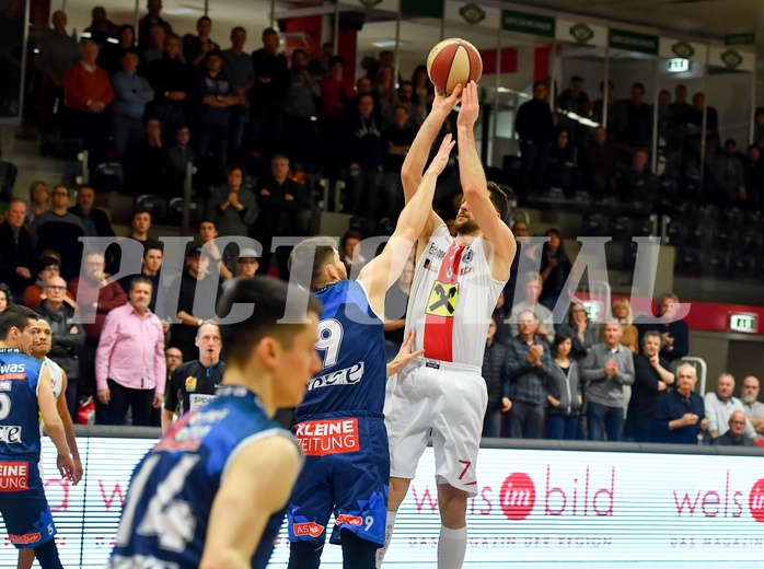 Basketball ABL 2017/18, Grunddurchgang 25.Runde Gmunden Swans vs. Traiskirchen Lions


