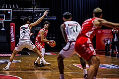 Basketball, Win2Day Superliga 2024/25, Grunddurchgang 13.Runde, BC Vienna, Traiskirchen Lions, Aleksej Kostic (6)