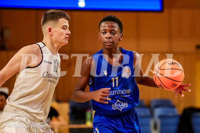 09.11.2024 Österreichischer Basketballverband 2024/25, SLMU14, Basket Flames WAT vs STARS Basketball