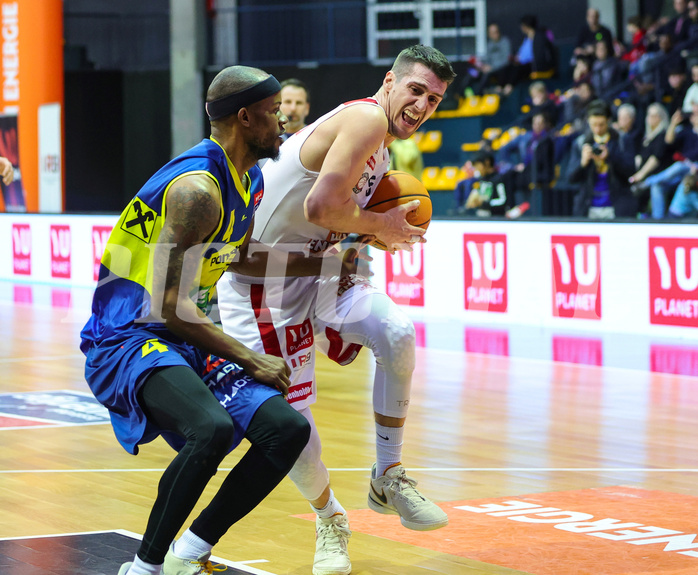 Basketball Superliga 2023/24, Gruunddurchgang 19.Runde BC Vienna vs. UBSC Graz


