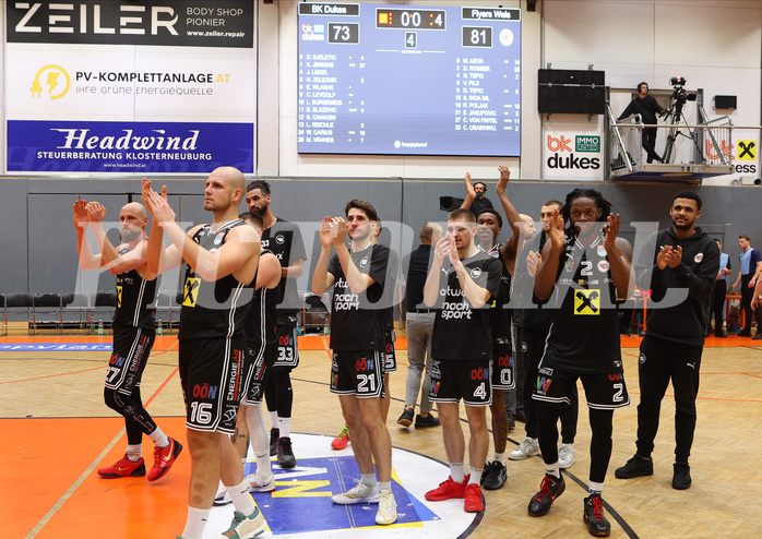 Basketball Superliga 2024/25, Grunddurchgang 11.Runde Klosterneuburg Dukes vs. Flyers Wels


