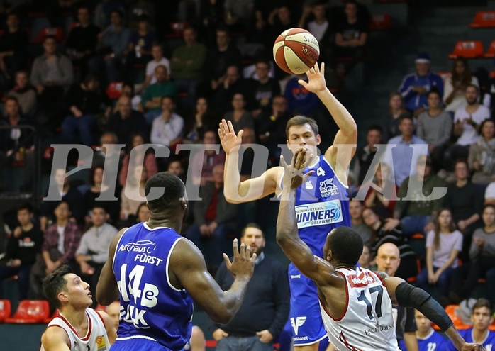Basketball ABL 2018/19, Grunddurchgang 12.Runde BC Vienna vs. Oberwart Gunners