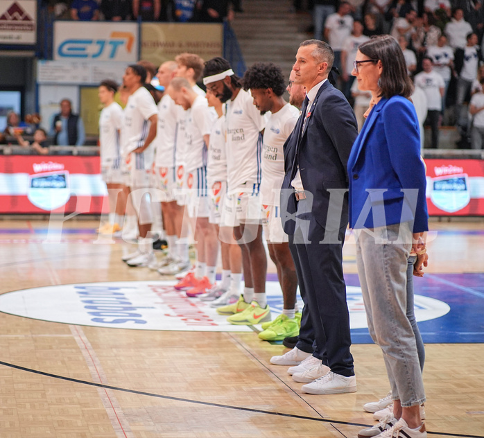 Basketball Superliga 2024/25, Playoffs, Finale Spiel 1 Oberwart Gunners vs. BBC Nord Dragonz