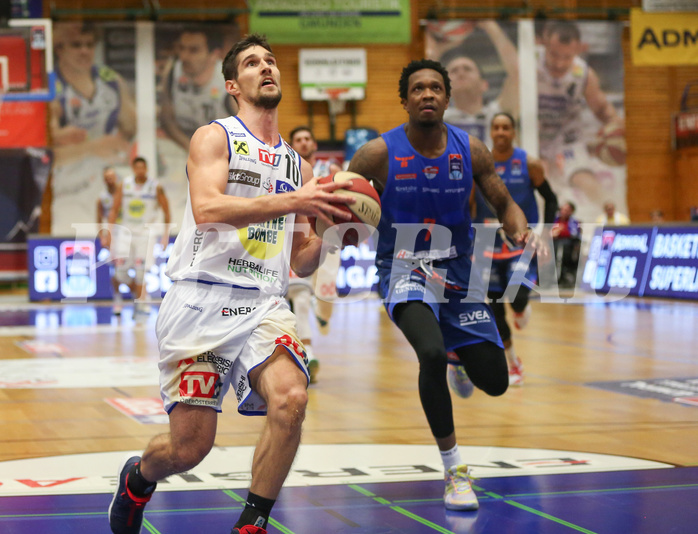 Basketball Superliga 2019/20,  4.Plazierungsrunde Gmunden Swans vs. Kapfenberg Bulls


