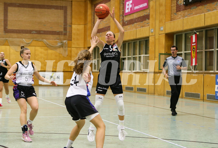 Basketball Damen Superliga 2022/23, Grunddurchgang 6.Runde Vienna United vs. Basket Flames