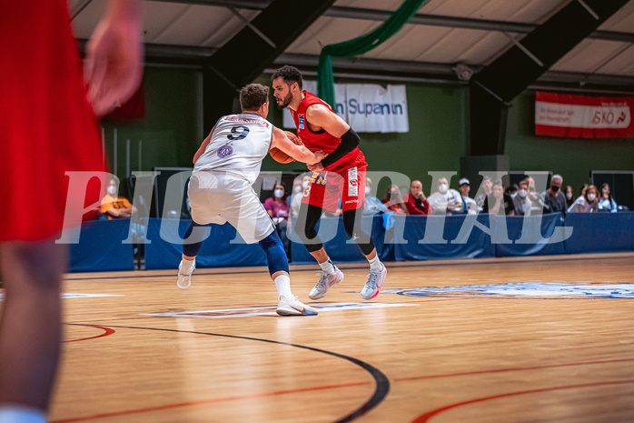 Basketball Basketball Superliga 2021/22, 3.Qualifikationsrunde Vienna D.C. Timberwolves vs. Traiskirchen Lions