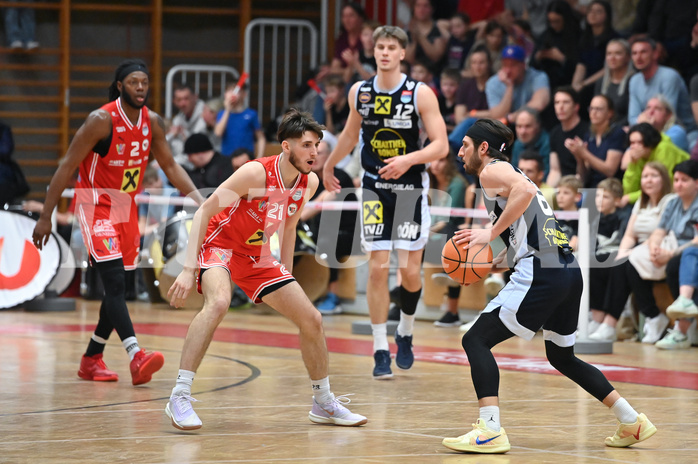 Basketball, Superliga 2024/25, Plazierungsrunde 5.Runde, Flyers Wels vs. Gmunden Swans,
