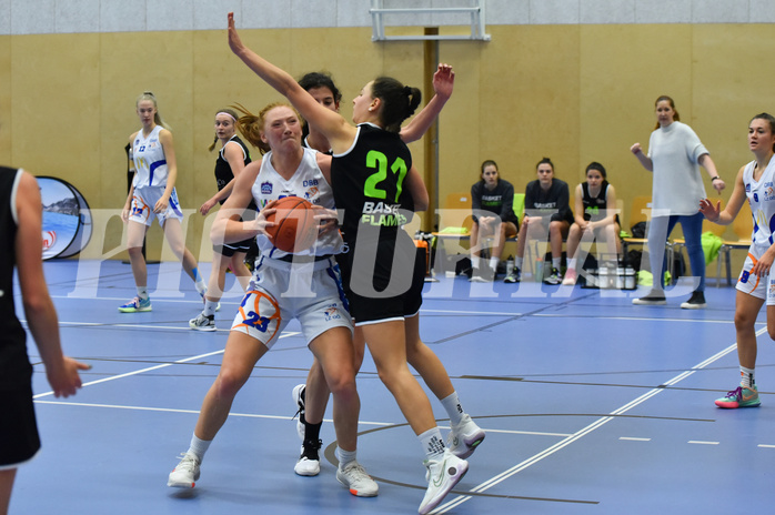 Basketball Superliga 2021/22, Grunddurchgang 6.Runde,
DBB LZ OÖ vs Basket Flames

