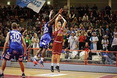 Basketball ABL 2015/16 Grunddurchgang 23.Runde Traiskirchen Lions vs. Oberwart Gunners 