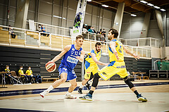 Basketball, bet-at-home Basketball Superliga 2019/20, Viertelfinale 4. Spiel, SKN St. Pölten Basketball, Oberwart Gunners, Jonathan Knessl (12)