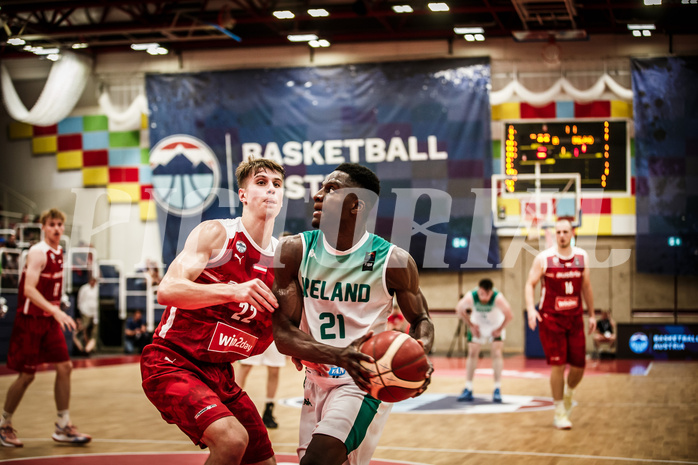 Basketball, FIBA EuroBasket 2025 Qualifiers , , AUSTRIA, IRELAND, 