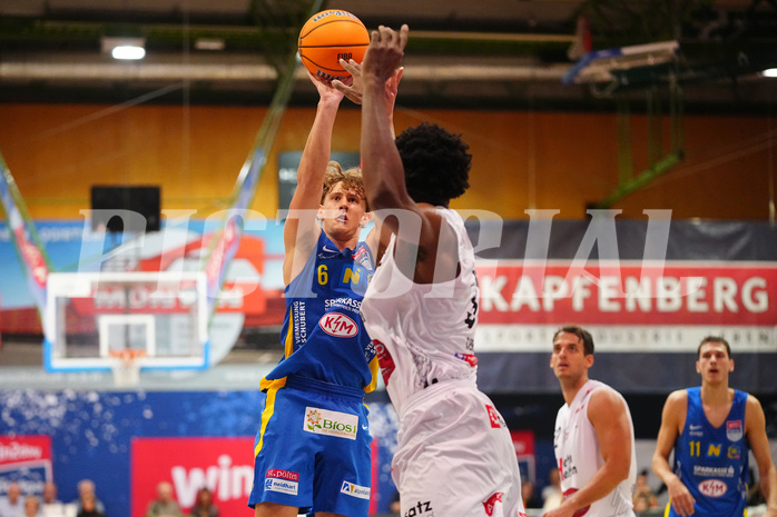 Win2day Basketball Superliga 2024/25, Grunddurchgang, 3. Runde, Kapfenberg vs. St.Pölten


