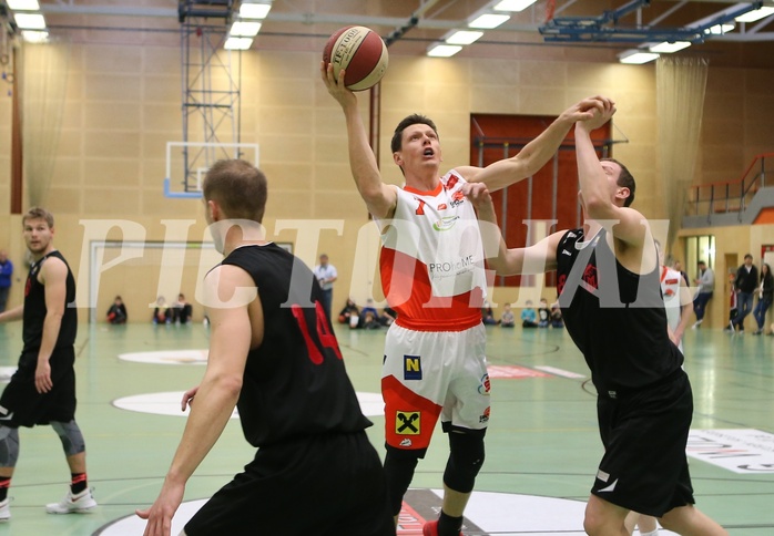 Basketball 2.Bundesliga 2017/18, Grunddurchgang 22.Runde Mistelbach Mustangs vs. UBC St.Pölten