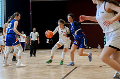 02.03.2025 Österreichischer Basketballverband 2024/25, SLWU16 Basket Flames UNION vs. DBB  Basketgirls Wels
