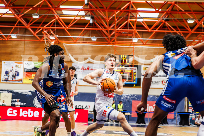 Basketball, win2day Basketball Superliga 2024/25, Playoffs Finale 2. Spiel
, BBC Nord Dragonz, Oberwart Gunners, Valentin Pasterk (6)