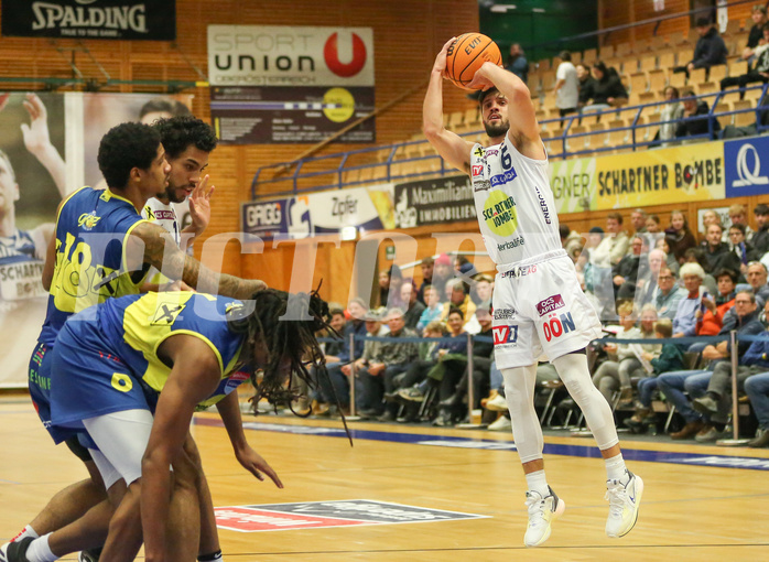 Basketball Superliga 2023/24, Grunddurchgang Runde 10 Gmunden Swans vs. UBSC Graz