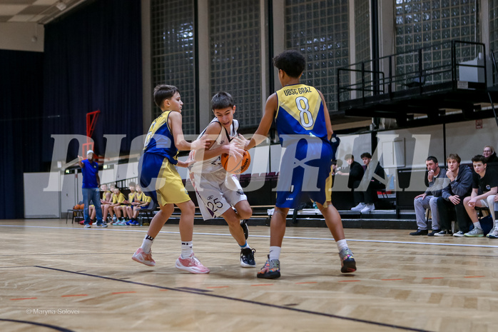 18.01.2025 Österreichischer Basketballverband 2024/25, SLMU14, Vienna United vs. Ubsc Juniors The Castle Gate