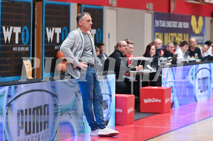 Basketball, Superliga 2024/25, 9. Plazierungsrunde, Flyers Wels vs. UBSC Graz,