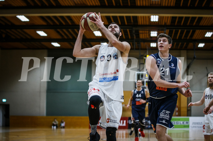 Basketball, Basketball Zweite Liga, Grunddurchgang 14.Runde, Mattersburg Rocks, BBC Nord Dragonz, Tobias WINKLER (9)