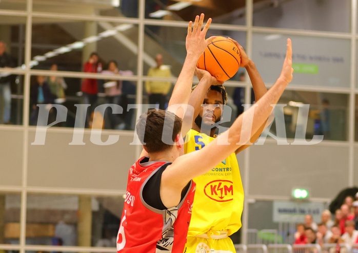 Basketball Superliga 2023/24, Playoff, Viertelfinale Spiel 2 SKN St. Pölten vs. Traiskirchen Lions