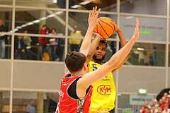 Basketball Superliga 2023/24, Playoff, Viertelfinale Spiel 2 SKN St. Pölten vs. Traiskirchen Lions