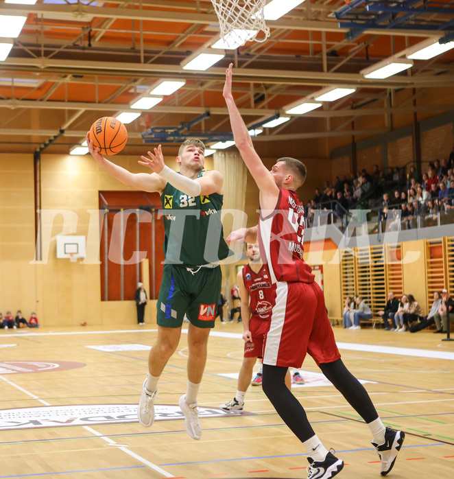 Basketball Zweite Liga 2023/24, Grunddurchgang 16.Runde Mistelbach Mustangs vs. Dornbirn Lions


