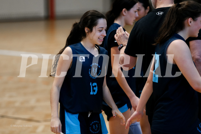 15.02.2025 Österreichischer Basketballverband 2024/25, SLWU19, Basket Flames UNION vs. Vienna Timberwolves