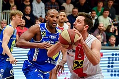 Basketball ABL 2017/18, Grunddurchgang 23.Runde Flyers Wels vs. Gmunden Swans