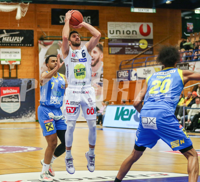Basketball Superliga 2022/23, Grunddurchgang 12.Runde Gmunden Swans vs. SKN St.Pölten