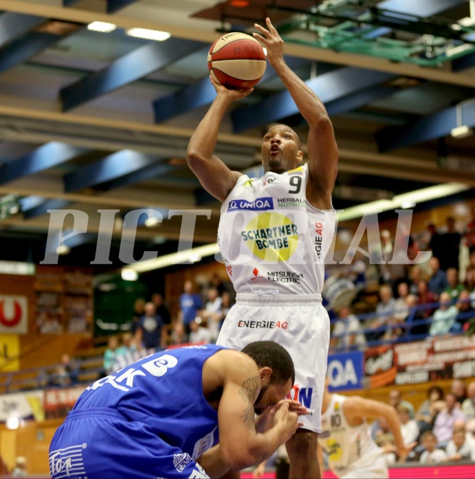 29.10.2017 Basketball ABL 2017/18 Grunddurchgang 6. Runde Gmunden Swans vs Oberwart Gunners