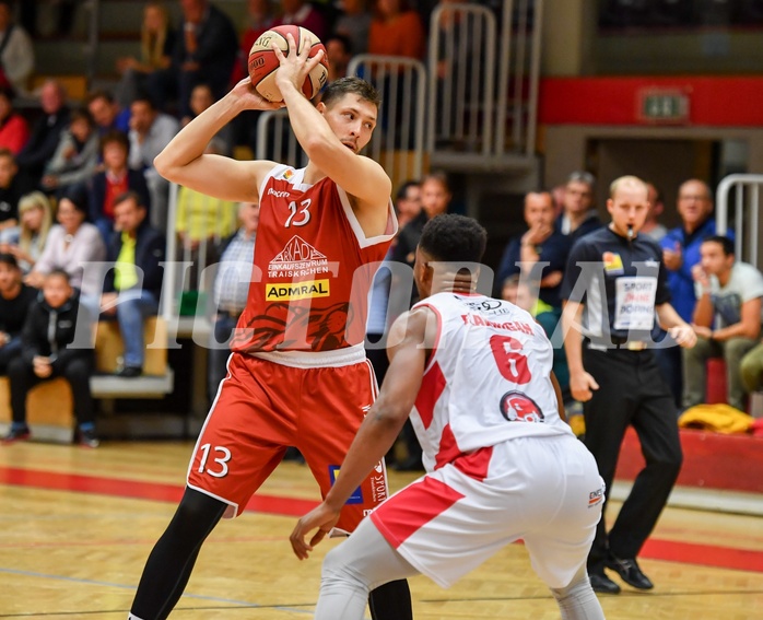 Basketball ABL 2018/19 Grunddurchgang 06. Runde Flyers Wels vs Traiskirchen Lions