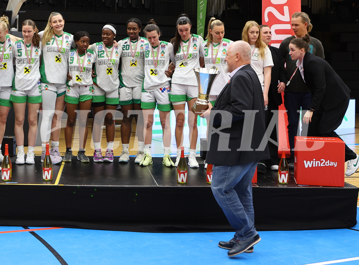 Basketball Damen Superliga 2024/25, Finale Spiel 3 UBI Graz vs. Duchess Klosterneuburg
Basketball Damen Superliga 2024/25, Finale Spiel 3 UBI Graz vs. Duchess Klosterneuburg