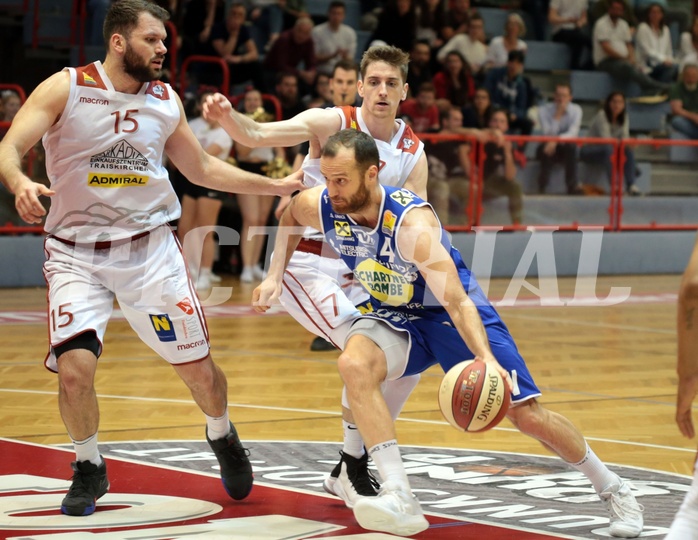 Basketball ABL 2017/18, Playoff VF Spiel 1 Traiskirchen Lions vs. Gmunden Swans


