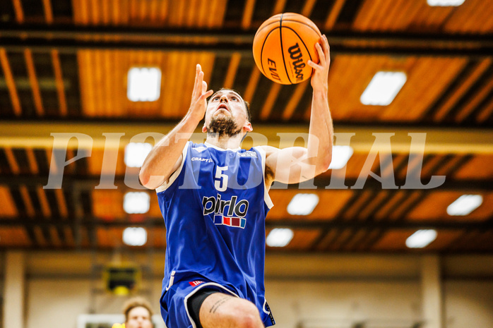 Basketball, Basketball Zweite Liga 2024/25, Grunddurchgang 2.Runde, Mattersburg Rocks, Kufstein Towers, Aleix Pujadas (5)