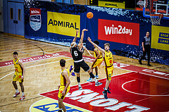 Basketball, Basketball Zweite Liga 2024/25, Grunddurchgang 19.Runde, Traiskirchen Lions NexGen, Wörthersee Piraten, Shawn L. Ray (6)
