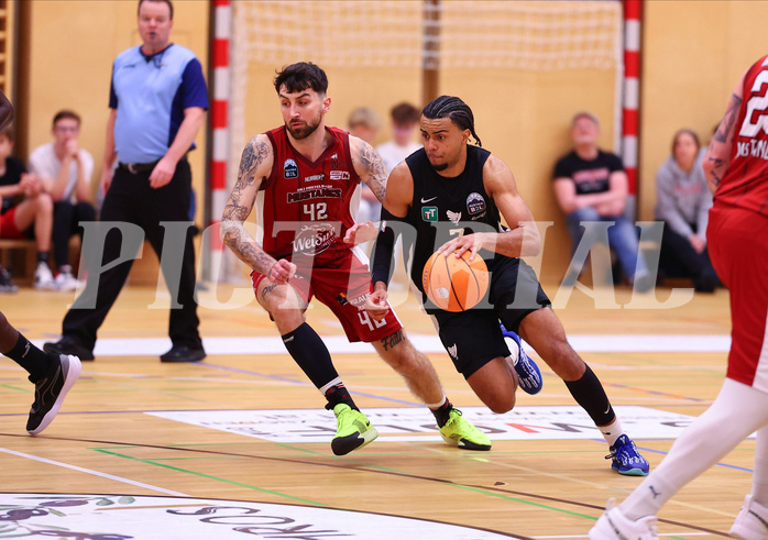 Basketball Zweite Liga 2024/25, Grunddurchgang 21.Runde Mistelbach Mustangs vs. Raiders Tirol