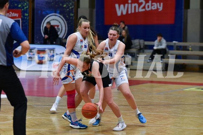 Win2Day Basketball, Damen Superliga 2022/23, Grunddurchgang 12. Runde, DBB LZ OÖ vs Basket Flames,