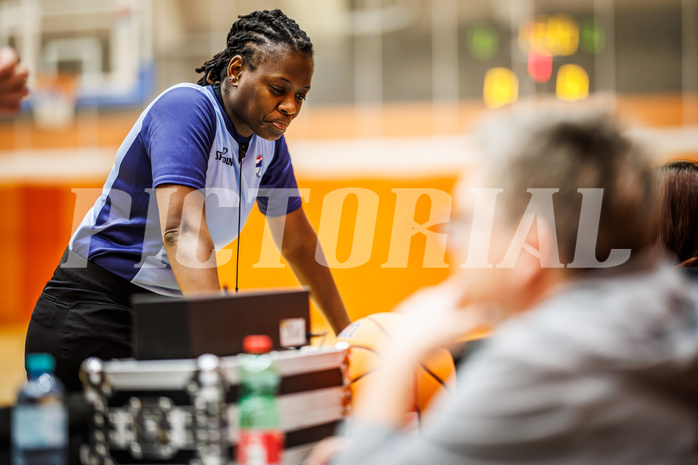 Basketball, Basketball Zweite Liga 2024/25, Grunddurchgang 14.Runde, Vienna Timberwolves, KOS Celovec, SR S. NGHIXULAWA