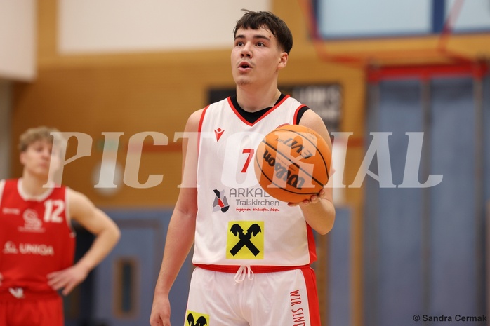 Basketball Superliga 2024/25, SLMU19 Traiskirchen Lions Academy vs. SG Salzkammergut


