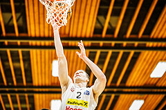 Basketball, Basketball Zweite Liga 2023/24, Grunddurchgang 13.Runde, Mattersburg Rocks, Basket Flames, Evgenios Sergienko (2)