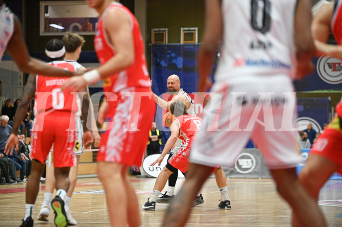 Basketball, Superliga 2024/25, Grunddurchgang 10.Runde, Flyers Wels vs. Traiskirchen Lions,