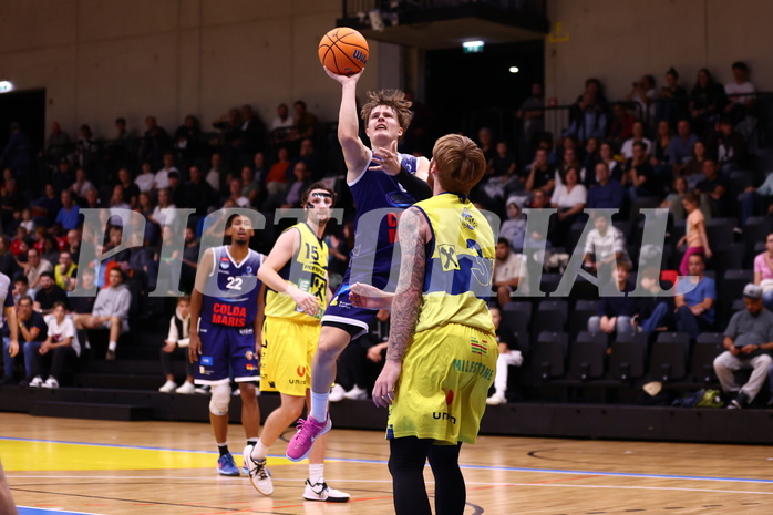 27.09.2024, Graz, Raiffeisen Sportpark Graz, Basketball Superliga 2024/25, Grunddurchgang, Runde 1, UBSC Raiffeisen Graz - COLDAMARIS BBC Nord Dragonz