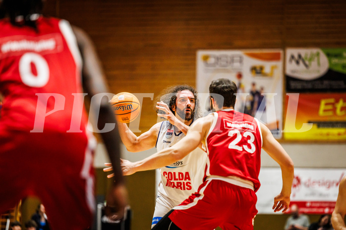 Basketball, win2day Basketball Superliga 2024/25, Grunddurchgang Runde 21, BBC Nord Dragonz, BC Vienna, Sead Hadzifejzovic (32)