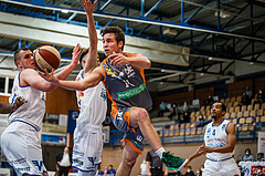 Basketball, bet-at-home Basketball Superliga 2020/21, Platzierungsrunde, 2. Runde, Oberwart Gunners, Klosterneuburg Dukes, Valentin Bauer (14)