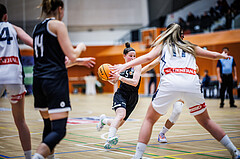 Basketball, Win2Day Basketball Damen Superliga 2023/24, Grunddurchgang 5.Runde, Vienna Timberwolves, Basket Flames, Sarah Nindl (5)