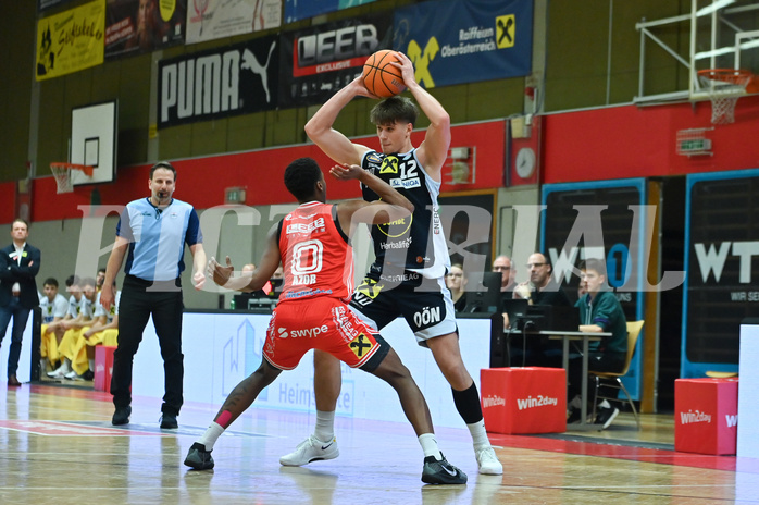 Basketball Austria Cup 2024/25, Viertelfinale Flyers Wels vs. Swans Gmunden,